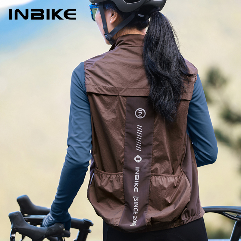 Cycling Commuter Jacket - INBIKE-Chaleco de ciclismo sin mangas para