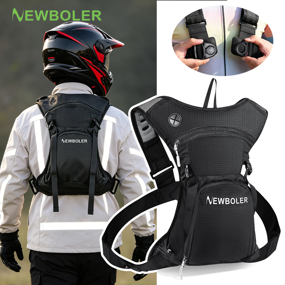 Cycling Commute Backpack - NEWBOLER Mochila de Hidratación para Motociclismo