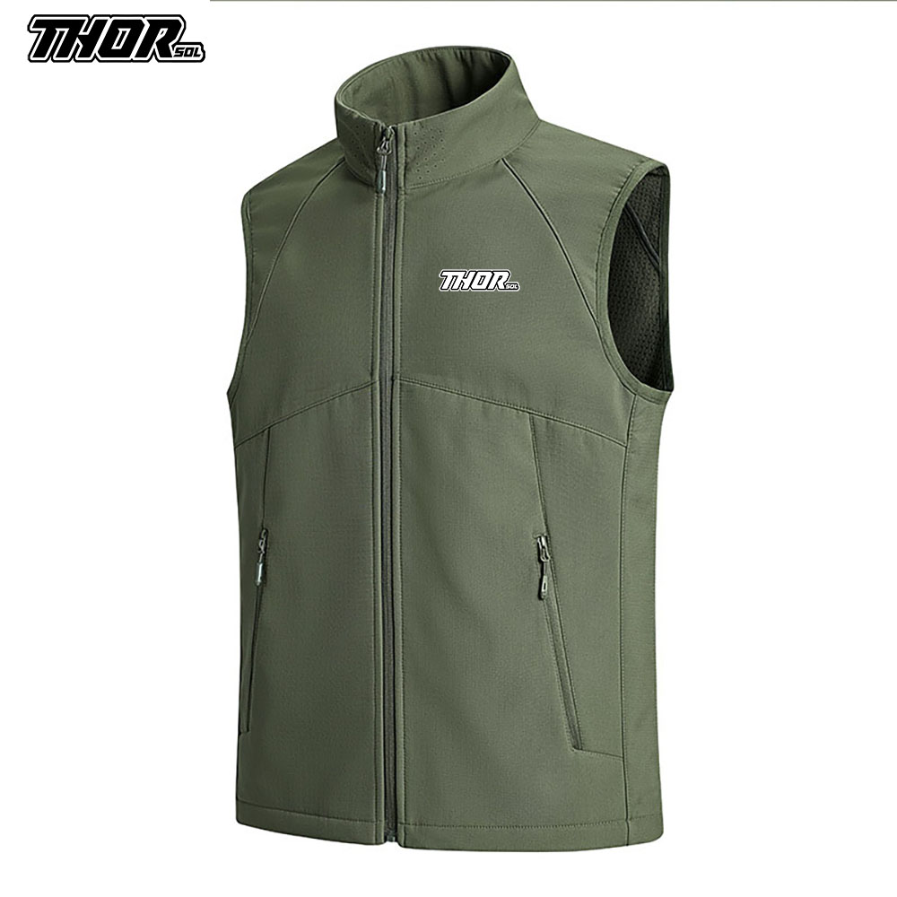 Cycling Commuter Jacket - THORSOL-Chaleco de Ciclismo de invierno para