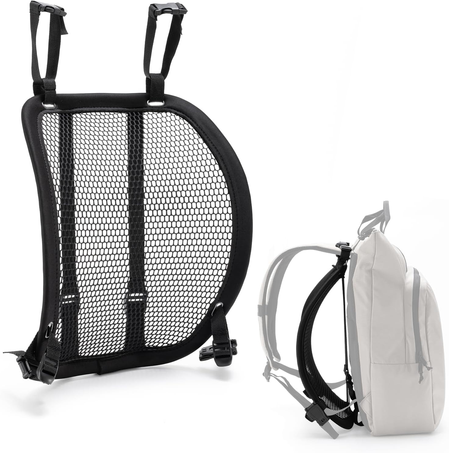 Cycling Commute Backpack - Mochila Ligera con Ventilación, Malla Espaciadora,