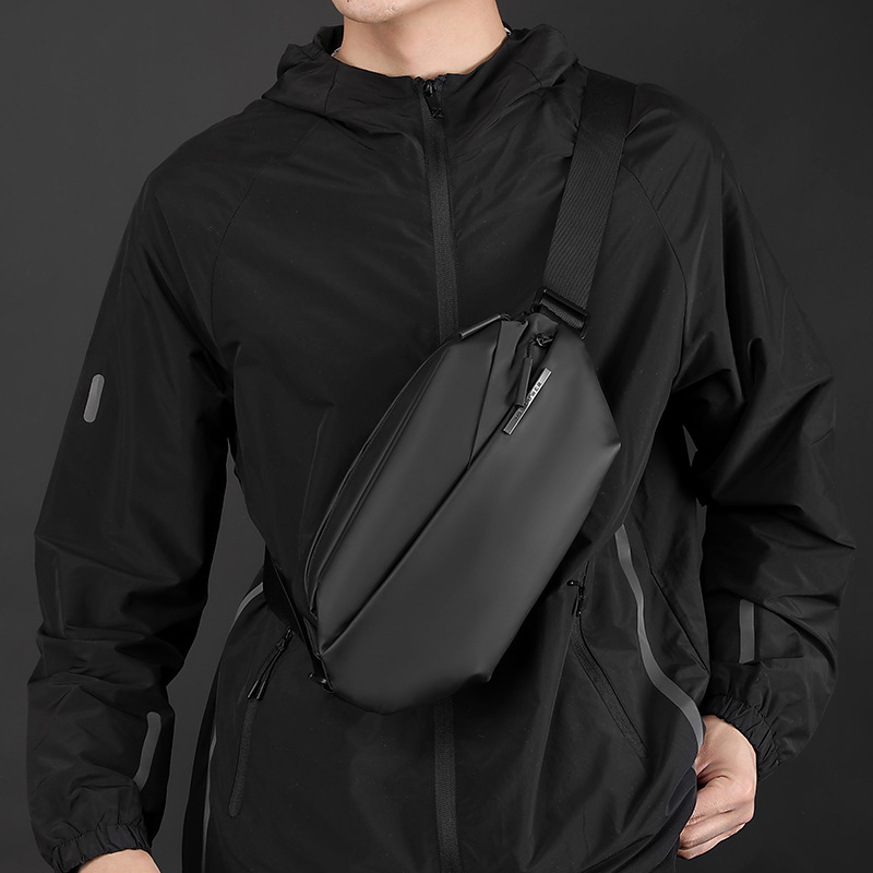 Cycling Commute Backpack - Bolso cruzado impermeable de nailon ligero