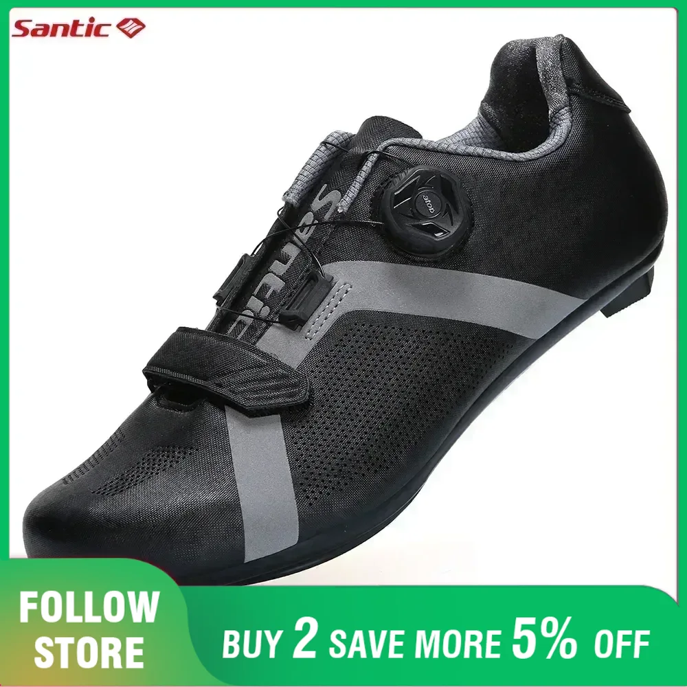 Santic zapatos de bloqueo de c - Cycling Commuter Shoes reseña y precio