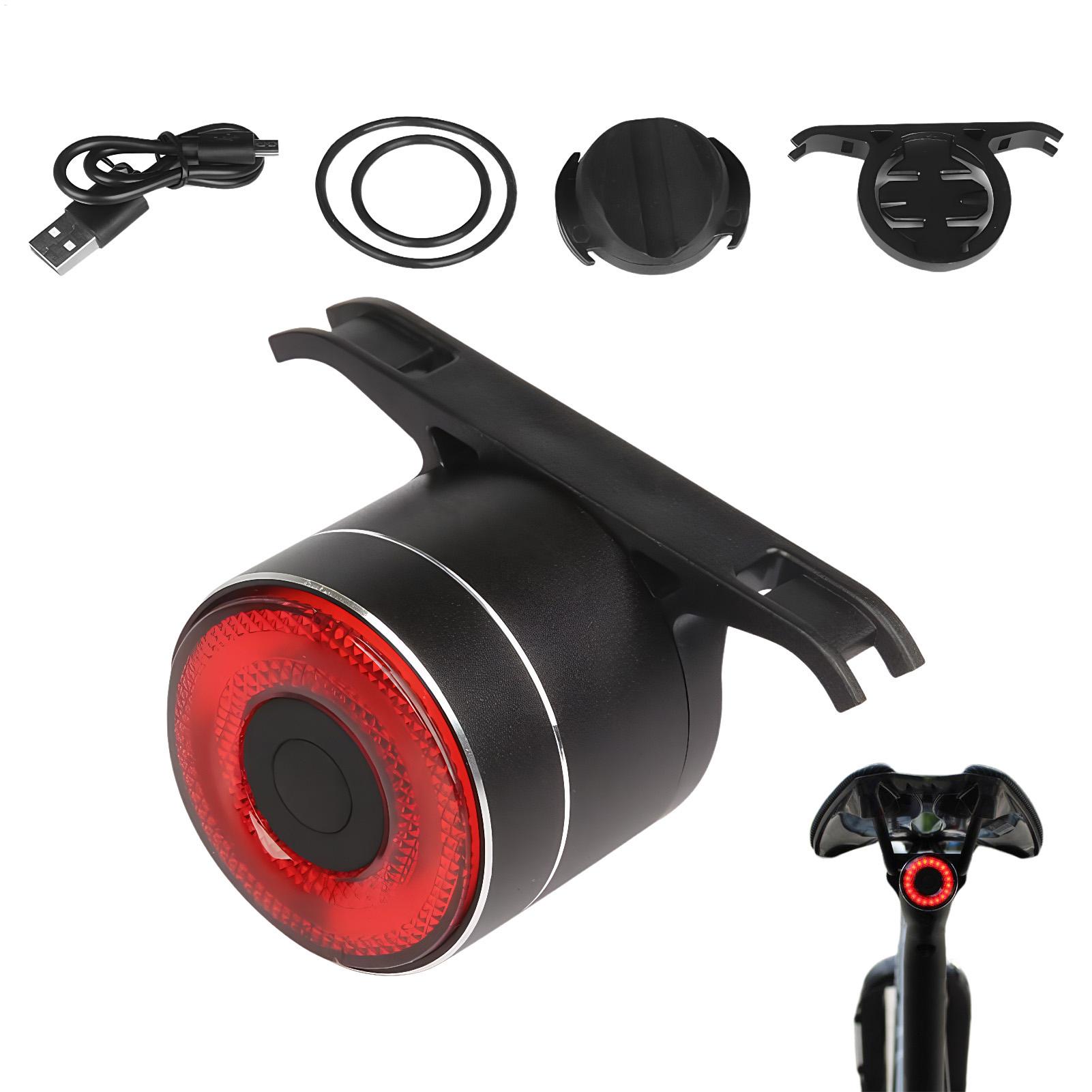Luz trasera de bicicleta intel - Commuting With Road Bike reseña y precio
