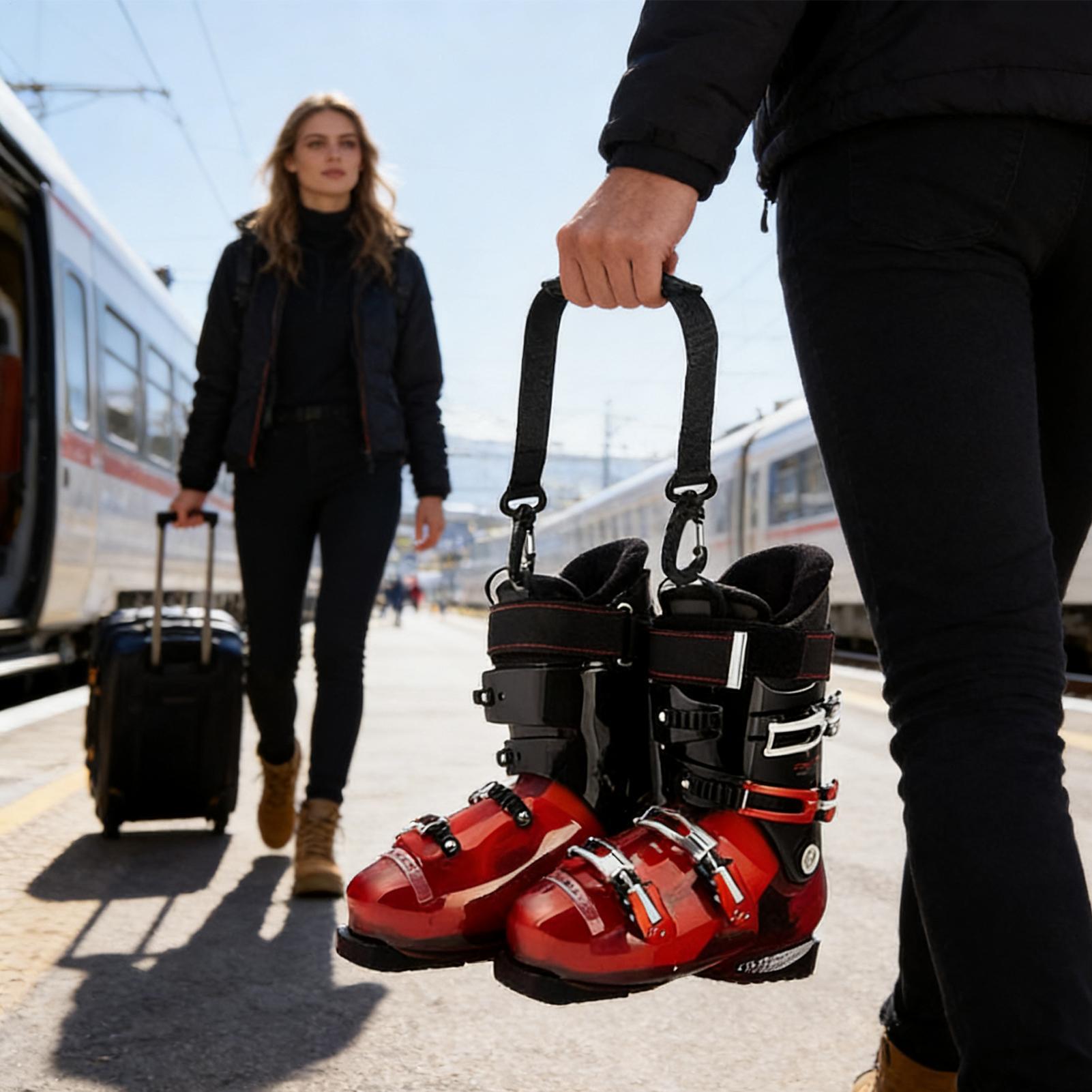 Correas para botas de esquí, e - Cycling To Commute reseña y precio
