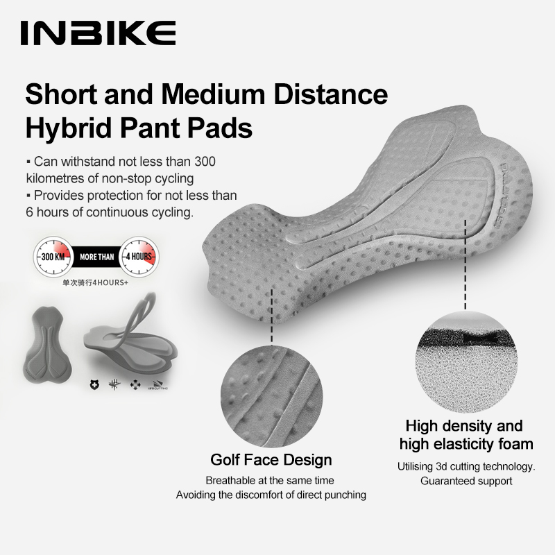 INBIKE-pantalones cortos para  - Cycling Commuter Pants reseña y precio